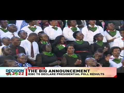 Presidential Results: Chaos erupt at Bomas of Kenya