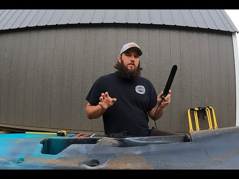 Lowrance Tripleshot Transducer Kayak Scupper Mount