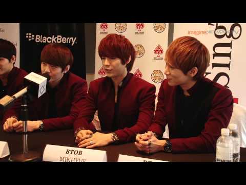 BtoB speaks with Imagine TV Network