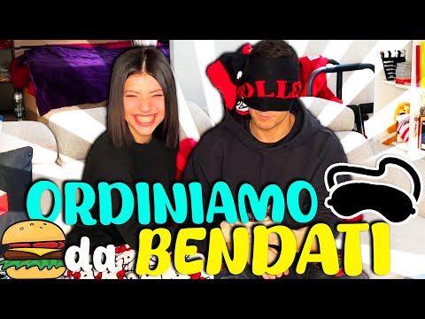 ORDINIAMO CIBO DA BENDATI CON LA MIA RAGAZZA !! #2