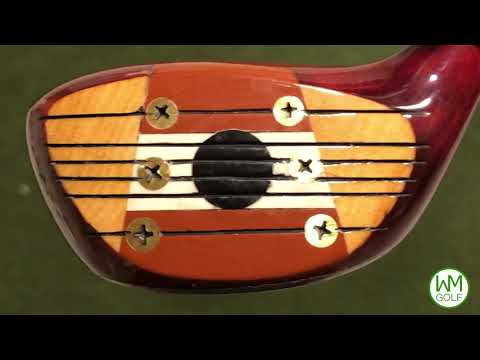 Persimmon Driver testing - Old Golf Clubs