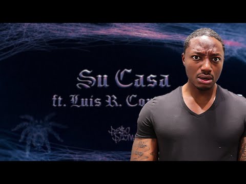 BLACK MAN REACTS TO CORRIDOS! 🕷️🕸️ (PESO PLUMA x LUIS R CONRIQUEZ - SU CASA)