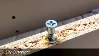How To Fix a Stripped Wood Screw