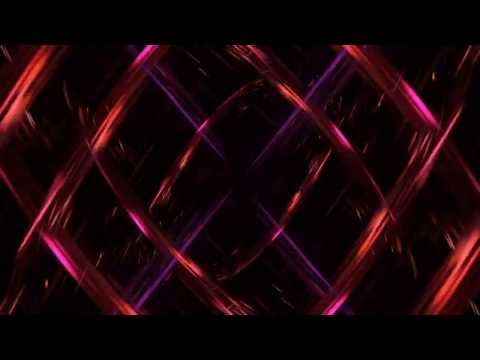 Club Visuals 761 - Red ovals rotating video loop