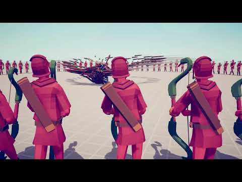 100x SNAKE ARCHERS vs EVERY BOSS UNIT - Totally Accurate Battle Simulator TABS