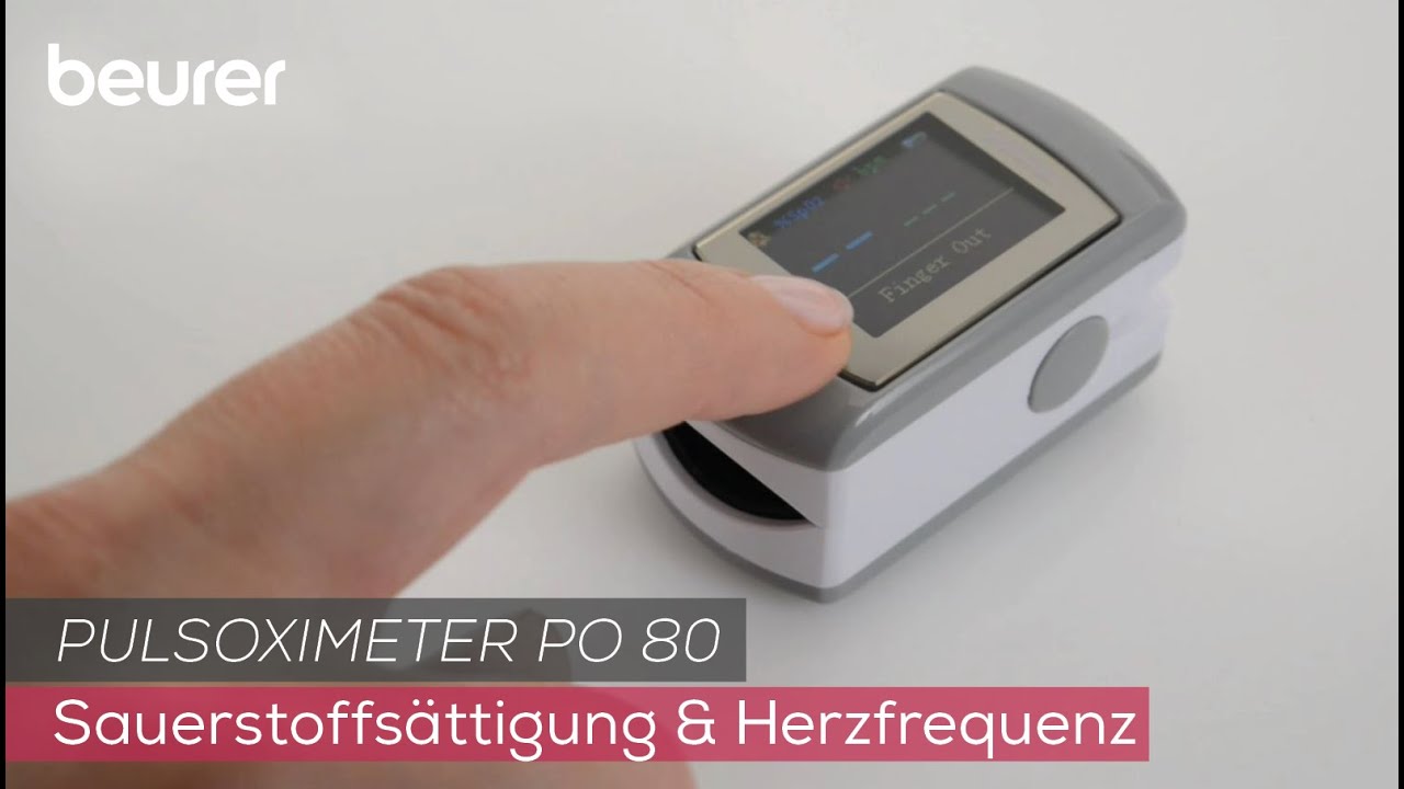 Beurer Pulsoximeter PO80