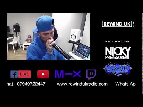 Nicky Pressure & Mc Preshus 2hrs UKG - www.rewindukradio.co.uk (13 oct 2021)