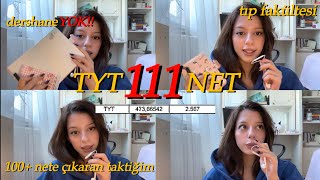 YKS’de TYT’de nasıl 111 net yaptım?