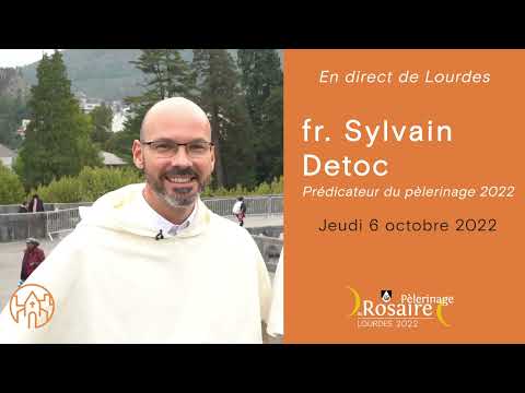Frère Sylvain Detoc commente sa prédication de la messe du jeudi 6 octobre 2022 au Rosaire