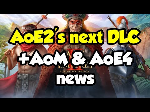 Big News Day! DLCs announced for AoE2, AoE4, and AoM!