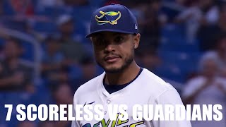 Taj Bradley Dominates the Guardians in 7 Shutout Innings with 8 Strikeouts!!