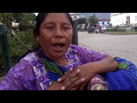 Guatemala: Juliana speaking/hablando K'iche' (Maya language)