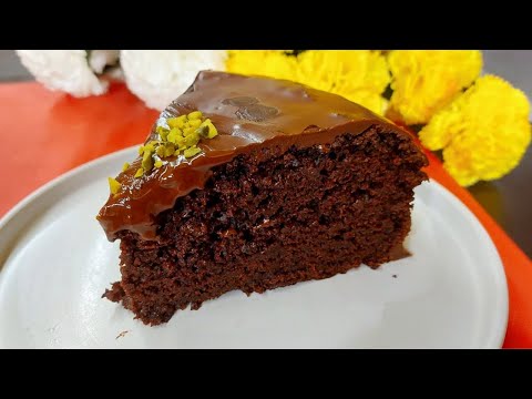 5-Minute Vegan Chocolate Cake Recipe | Quick & Decadent Dessert!