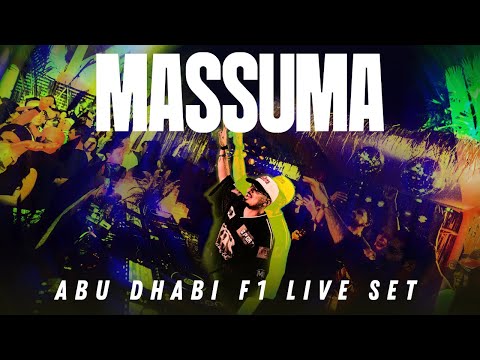 Massuma – 2 Hour Live Set at Abu Dhabi F1 Grand Prix 🇦🇪
