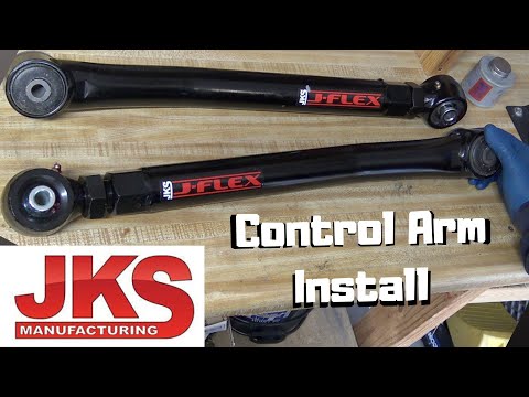 Einbau der Querlenker beim Jeep JK -- JKS Mfg.