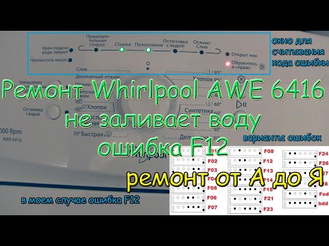 Ошибки стиральной машинки вирпул. Ошибка f27 на стиральной машине Whirlpool. Ошибки стиральной машины f12 Whirlpool awe 7527/1. Ошибка f 1 для стиральной машины Вирпул.