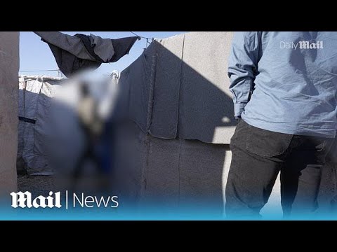 Moment Shamima Begum refuses to speak to MailOnline reporter in Syria