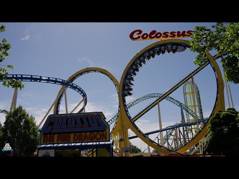 Colossus the Fire Dragon - POV - Lagoon - Schwarzkopf - Doppel Looping