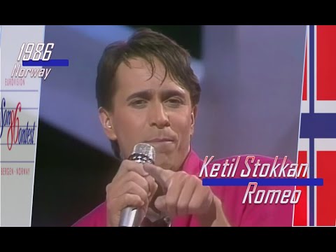 eurovision 1986 Norway 🇳🇴 Ketil Stokkan - Romeo ᴴᴰ