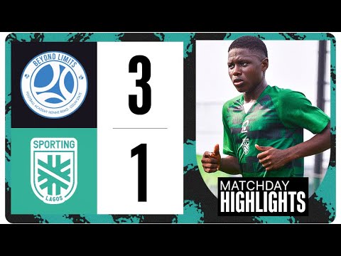 HIGHLIGHTS | Beyond Limits 3-1 Sporting Lagos FA | TCC League 26 