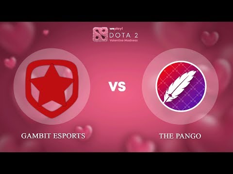 Gambit Esports vs The Pango - ENG @Map1 | Dota 2 Valentine Madness | WePlay!