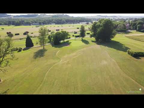 Golf De Vittel Ermitage - drone aerial video - Mont Saint-Jean - hole#03