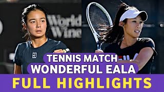 Alex Eala Terrific Game vs Priscilla Full Highlights - Wonderful Tennis Match (HD)