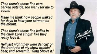 Johnny Paycheck - The Outlaw&#39;s Prayer with Lyrics