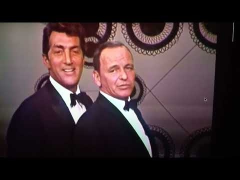 DEAN MARTIN and FRANK SINATRA perform "The Oldest Established" on The Dean Martin Show (1960's).