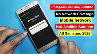 How to Fix Not Registered on Network Error on Samsung Galaxy/Android Emergency Calls Only No Service