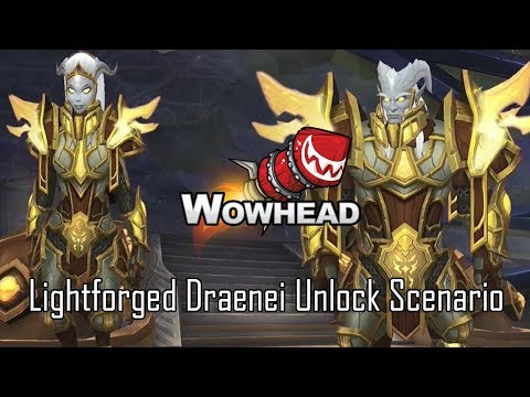 Lightforged Draenei Allied Race Unlock Scenario