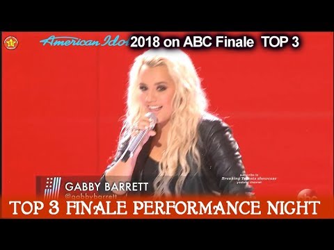 Gabby Barrett sings “Little Red Wagon” her  Favorite song  American Idol 2018 Finale Top 3
