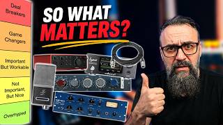 Recording Tier List: Most of This Matters Less Than You Think