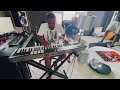 Young Stunna With Kabza De Small At Studio Making New Music