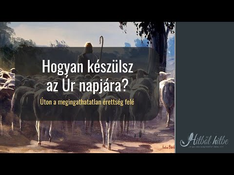 Hogyan készülsz az Úr napjára? | Sánta János