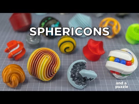 My Super Sphericon Collection with Astrolabicon Puzzle