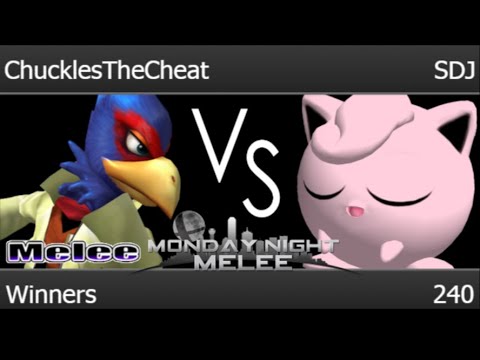 MNM 240 - ChucklesTheCheat (Falco) vs SDJ (Jigglypuff) Winners - Melee