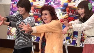 野沢雅子、松本薫、中川翔子／『ドラゴンボールZ 神と神』公開アフレコ