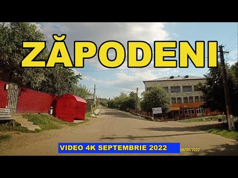 Satul ZAPODENI Vaslui in septembrie 2022