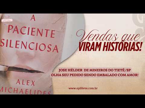 Pedido embalado e enviado para José Hélder de Mineiros do Tietê/SP #aplibros #pedidoembaladoaplibros