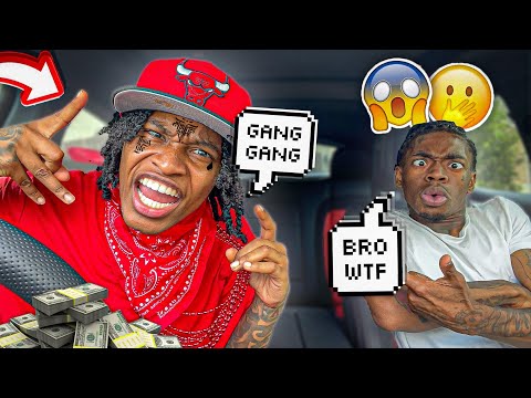 Leaving The House FULLY DRESSED As a GANG MEMBER To See How JSLUTTY Reacts..