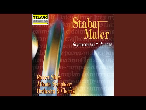Poulenc: Stabat Mater, FP 148: I. Stabat Mater dolorosa