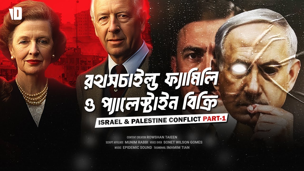 রথসচাইল্ড ফ্যামিলির প্যালেস্টাইন বিক্রির ইতিহাস | Israel Palestine War | part 1