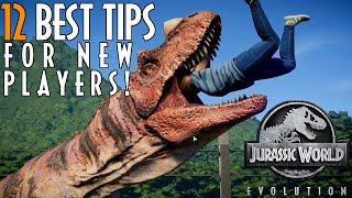 The 12 BEST Tips & Tricks for Jurassic World: Evolution! - Aimed For Beginners!