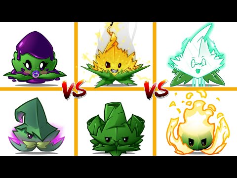 PVZ 2 - 6 Best Of Mint Plants vs Team Zombies - Which Mint Plant 's Best?