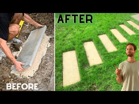 How to Install Step Stones (DIY Stepping Stone Paver Installation Guide)