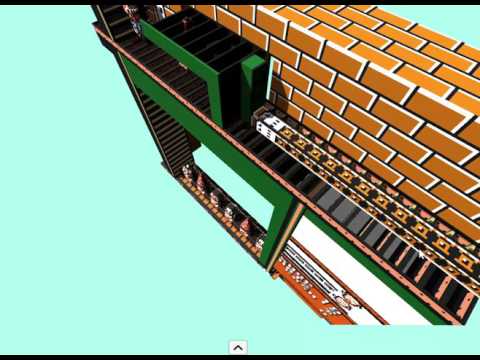 3DNes - PC Build - Hatris Gameplay