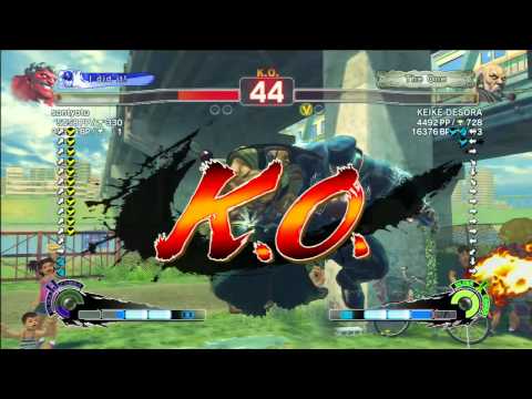 sontyotu(Hakan) vs KEIKE DESORA(Gouken) SSF4 AE 2012 in 720p