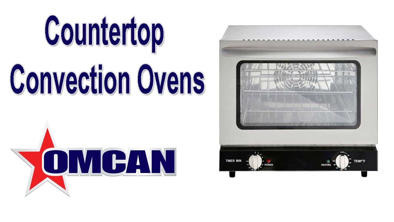 Video thumbnail for Half Size Countertop Convection Oven with Manual Control, 2.33 cu.ft (66 L) – 220 V, 4500 W