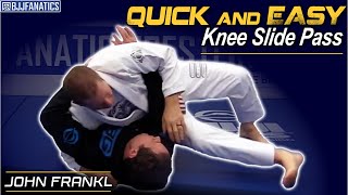 Half Guard Knee Tap To Knee Slide by John Frankl